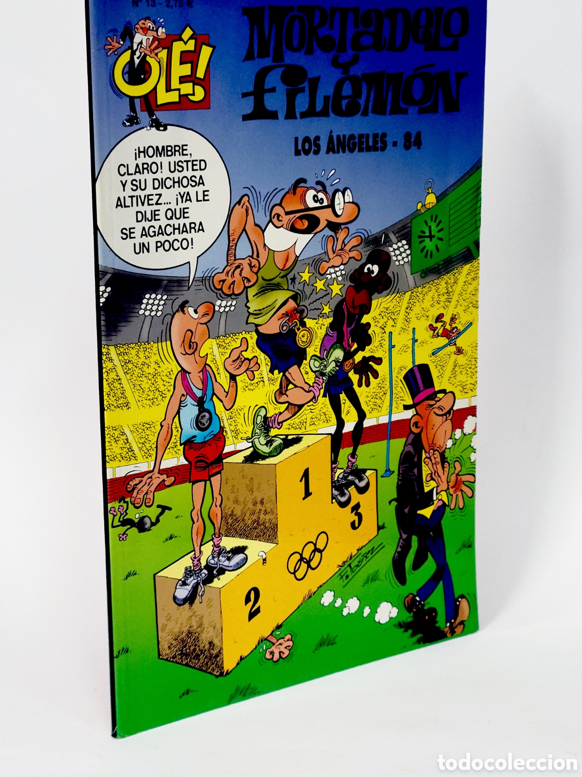 C&oacute;mics: C&Oacute;MIC MORTADELO Y FILEM&Oacute;N 13 LOS ANGELES 84 OLE EDICIONES B QUARTO EDICI&Oacute;N CASI EXCELENTE ESTADO