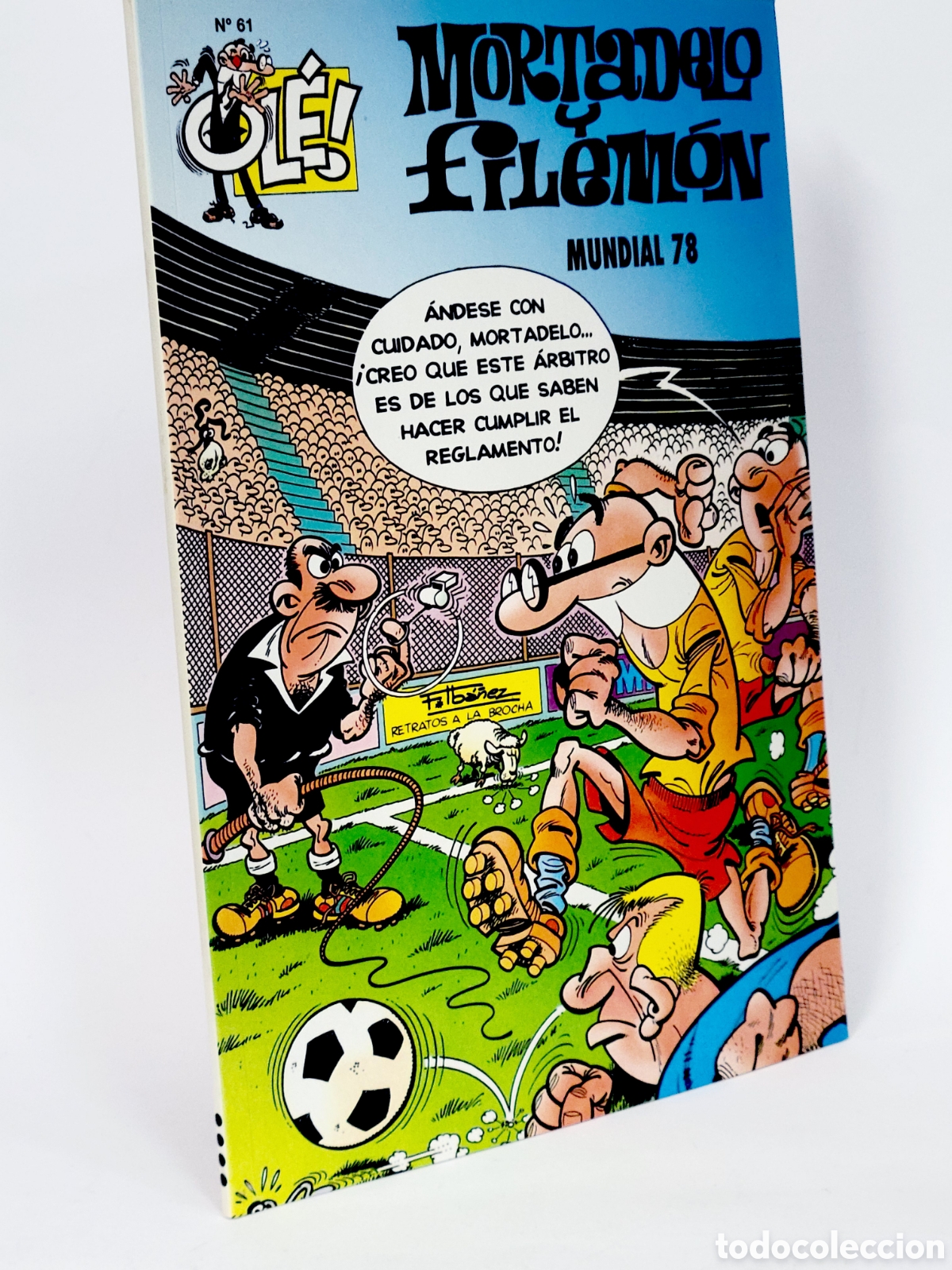 C&oacute;mics: C&Oacute;MIC MORTADELO Y FILEM&Oacute;N 61 MUNDIAL 78 OLE EDICIONES B QUINTA EDICI&Oacute;N EXCELENTE ESTADO