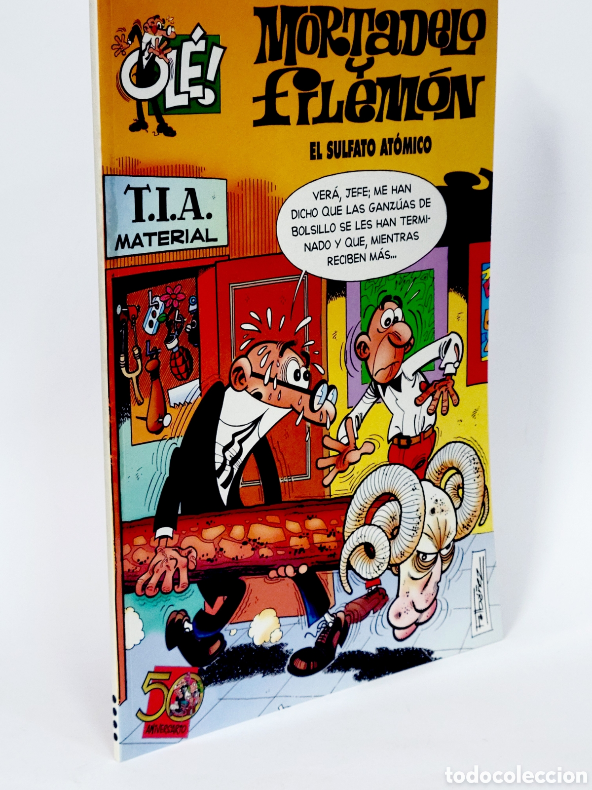 C&oacute;mics: C&Oacute;MIC MORTADELO Y FILEM&Oacute;N 100 EL SULFATO ATOMICO OLE EDICIONES B QUINTA EDICI&Oacute;N EXCELENTE ESTADO