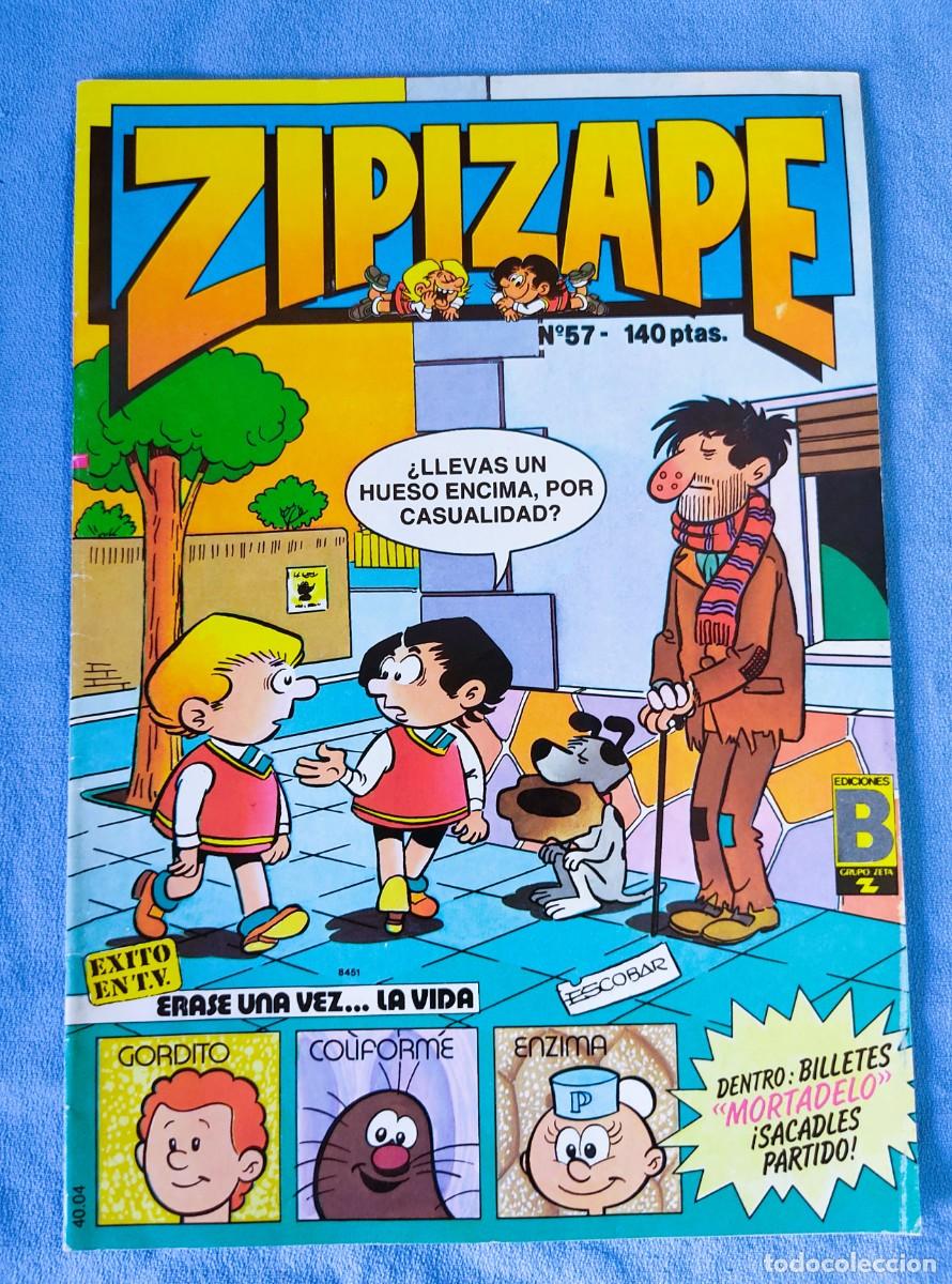 C&oacute;mics: ZIPI Y ZAPE N&ordm; 57 CON BILLETES DE MORTADELO - Foto 1