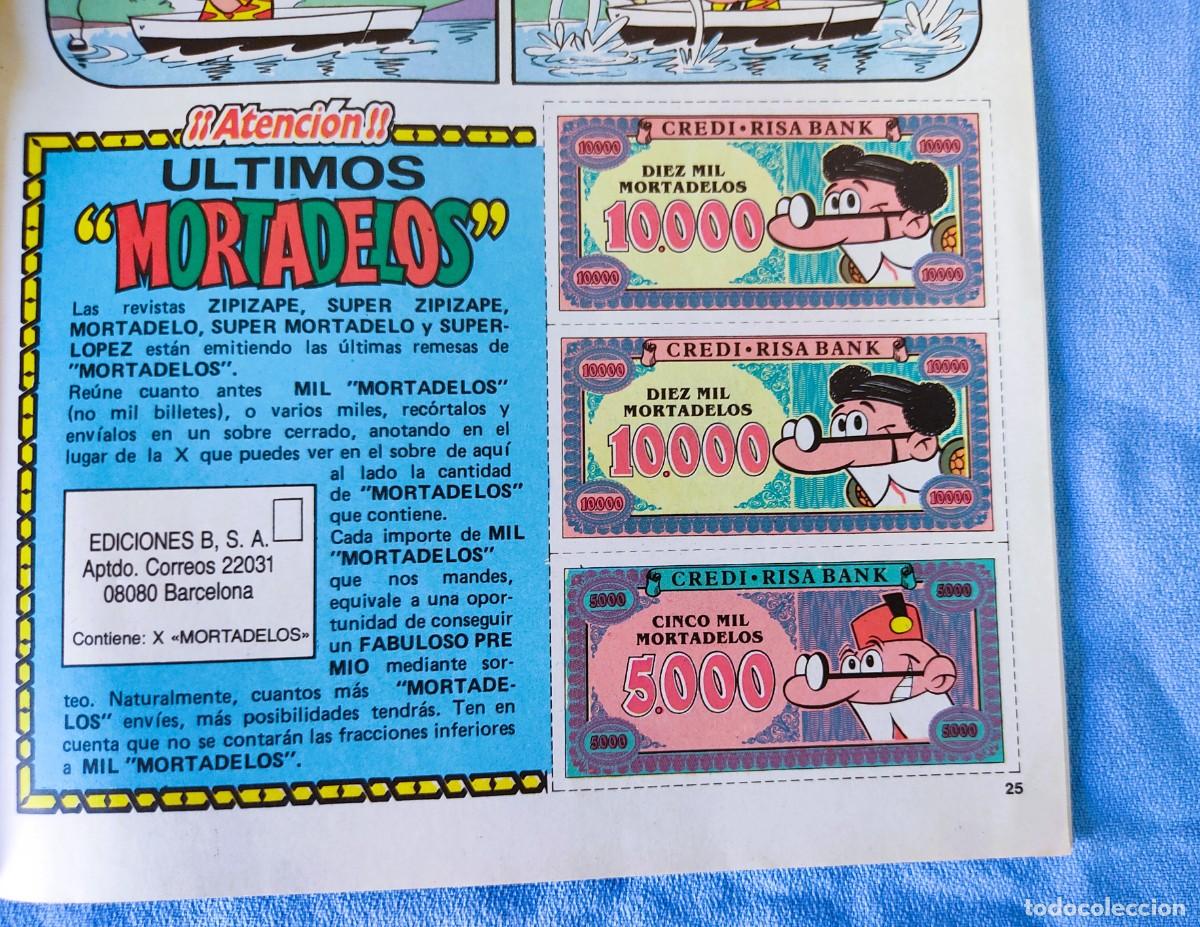 C&oacute;mics: ZIPI Y ZAPE N&ordm; 57 CON BILLETES DE MORTADELO - Foto 2