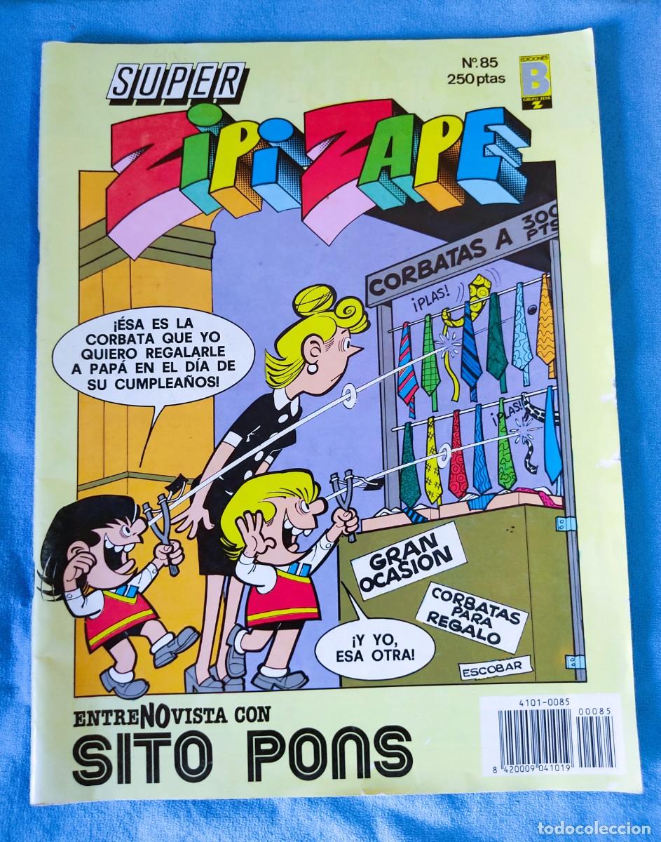 C&oacute;mics: SUPER ZIPI Y ZAPE N&ordm; 85 PROMOCION DE HELADOS FRIGO AHI VA QUE DOCTOR