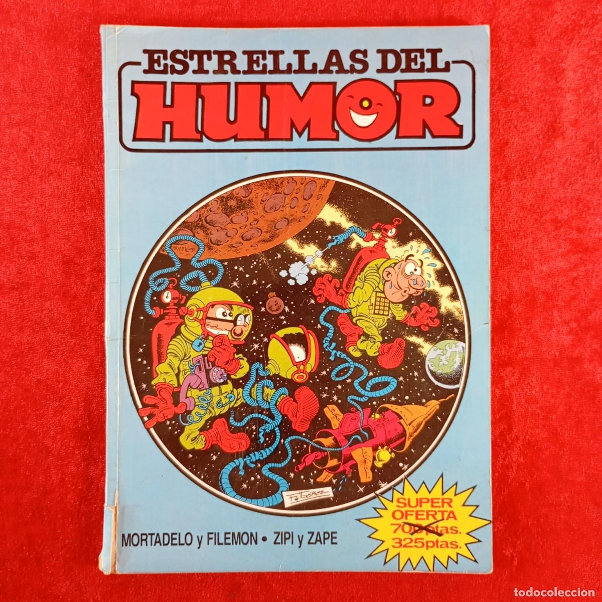 C&oacute;mics: ESTRELLAS DEL HUMOR - MORTADELO Y FILEMON, ZIPI Y ZAPE - N&ordm; 14 - EDICIONES B / 1828