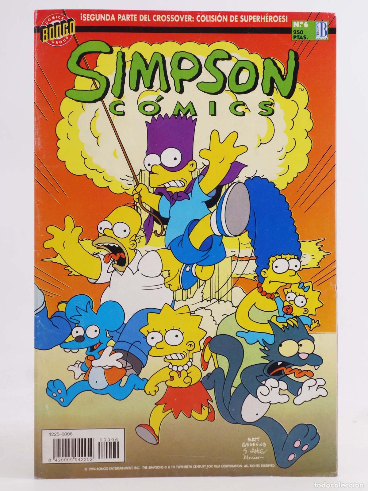 C&oacute;mics: SIMPSONS COMICS 6. B, 1997