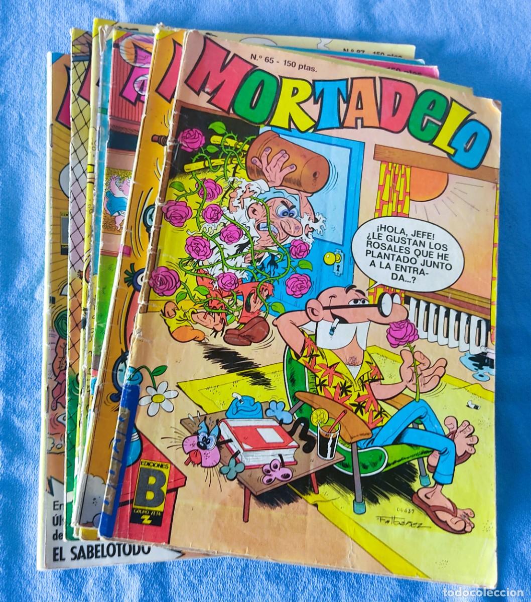 C&oacute;mics: 8 COMICS DE MORTADELO ORIGINALES EDICIONES B ANTIGUA BRUGUERA