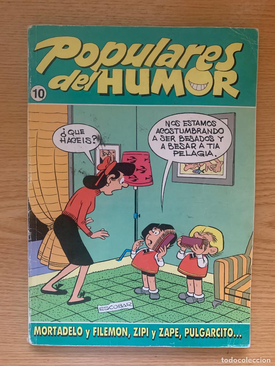 C&oacute;mics: Populares del Humor n&ordm; 10: Mortadelo n&ordm;s 17 y 18, Pulgarcito n&ordm;s 22 y 25, Zipi y Zape n&ordm; 17