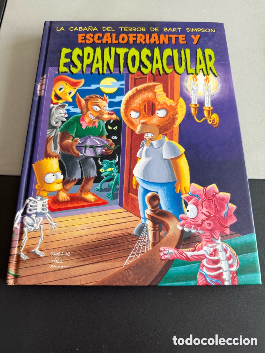 C&oacute;mics: TOMO LA CABA&Ntilde;A DEL TERROR DE BART LOS SIMPSON ESCALOFRIANTE ESPANTOSACULAR. EDICIONES B
