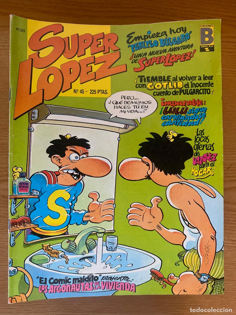 C&oacute;mics: Super L&oacute;pez n&ordm; 45 - Buen Estado - Foto 1