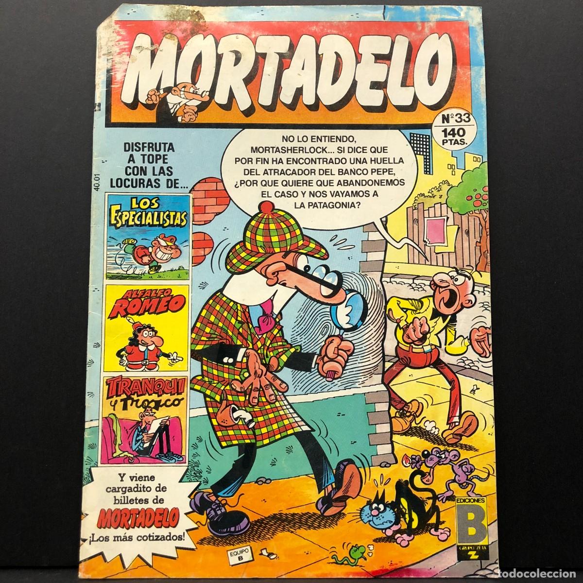 C&oacute;mics: MORTADELO Y FILEM&Oacute;N - N&ordm; 33 - EDICIONES B - FRANCISCO IB&Aacute;&Ntilde;EZ / 305