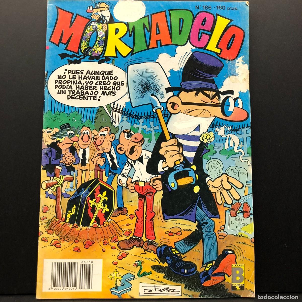 C&oacute;mics: MORTADELO Y FILEM&Oacute;N - N&ordm; 186 - EDICIONES B - FRANCISCO IB&Aacute;&Ntilde;EZ / 311