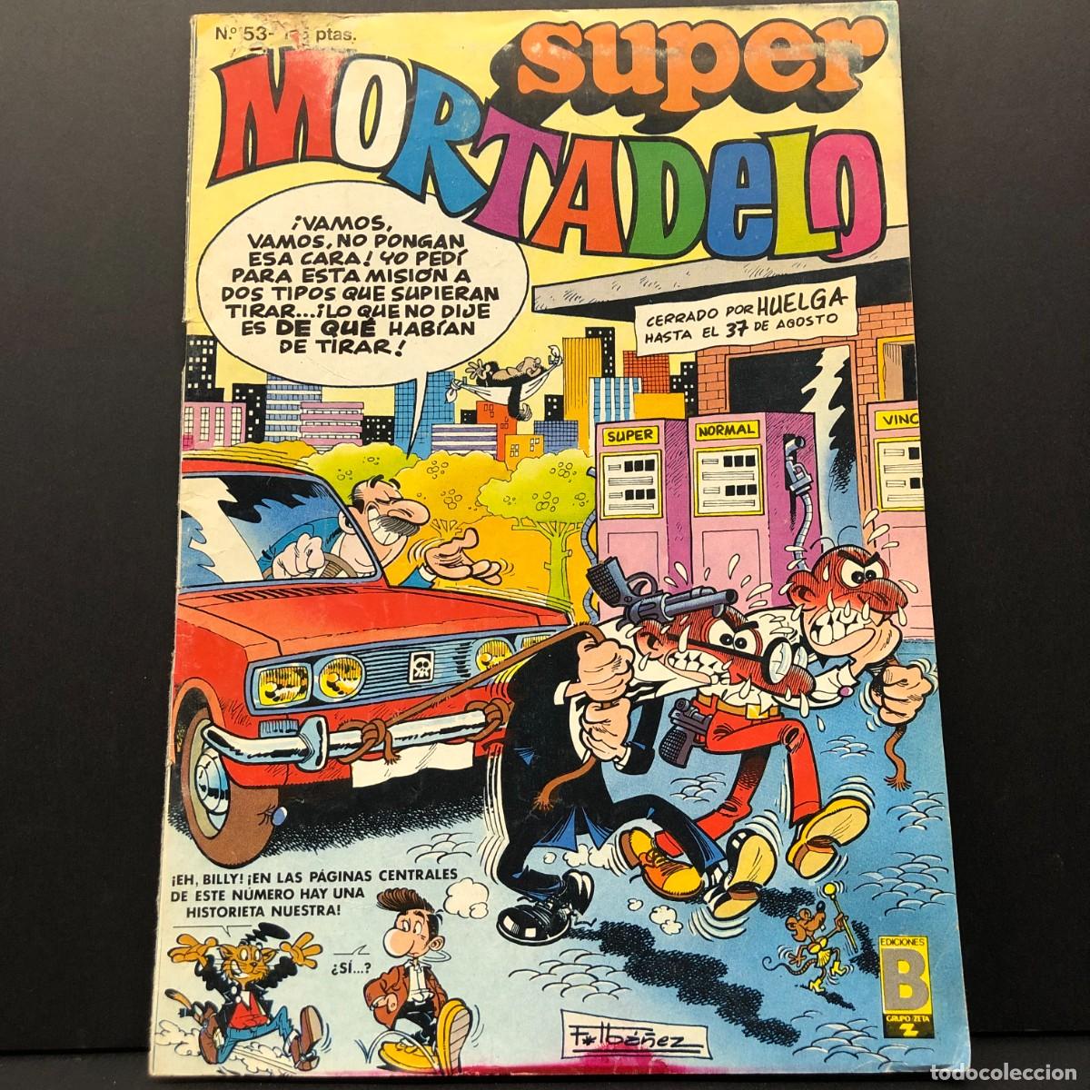 C&oacute;mics: SUOPER MORTADELO - N&ordm; 53 - MORTADELO Y FILEMON - EDICIONES B - FRANCISCO IB&Aacute;&Ntilde;EZ / 313