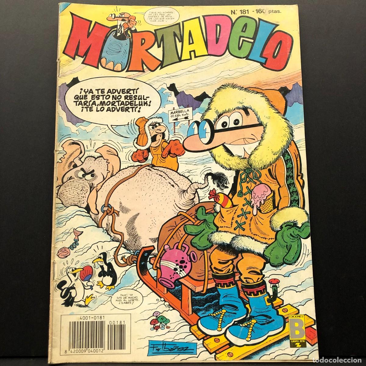 C&oacute;mics: MORTADELO - N&ordm; 181 - MORTADELO Y FILEMON - EDICIONES B - FRANCISCO IB&Aacute;&Ntilde;EZ / 314
