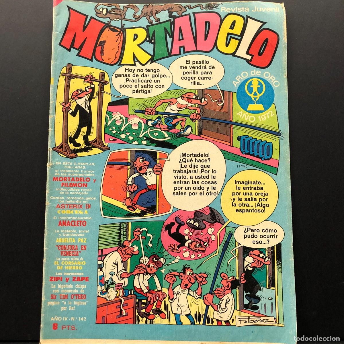 C&oacute;mics: MORTADELO - N&ordm; 142 - A&Ntilde;O IV - MORTADELO Y FILEMON - EDICIONES B - FRANCISCO IB&Aacute;&Ntilde;EZ / 317