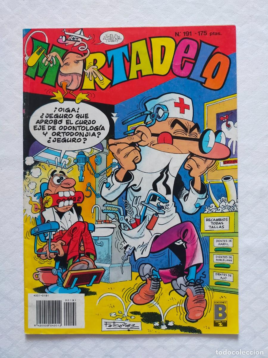 C&oacute;mics: MORTADELO N&ordm; 191 (Abril 1991) - Ediciones B Grupo Zeta