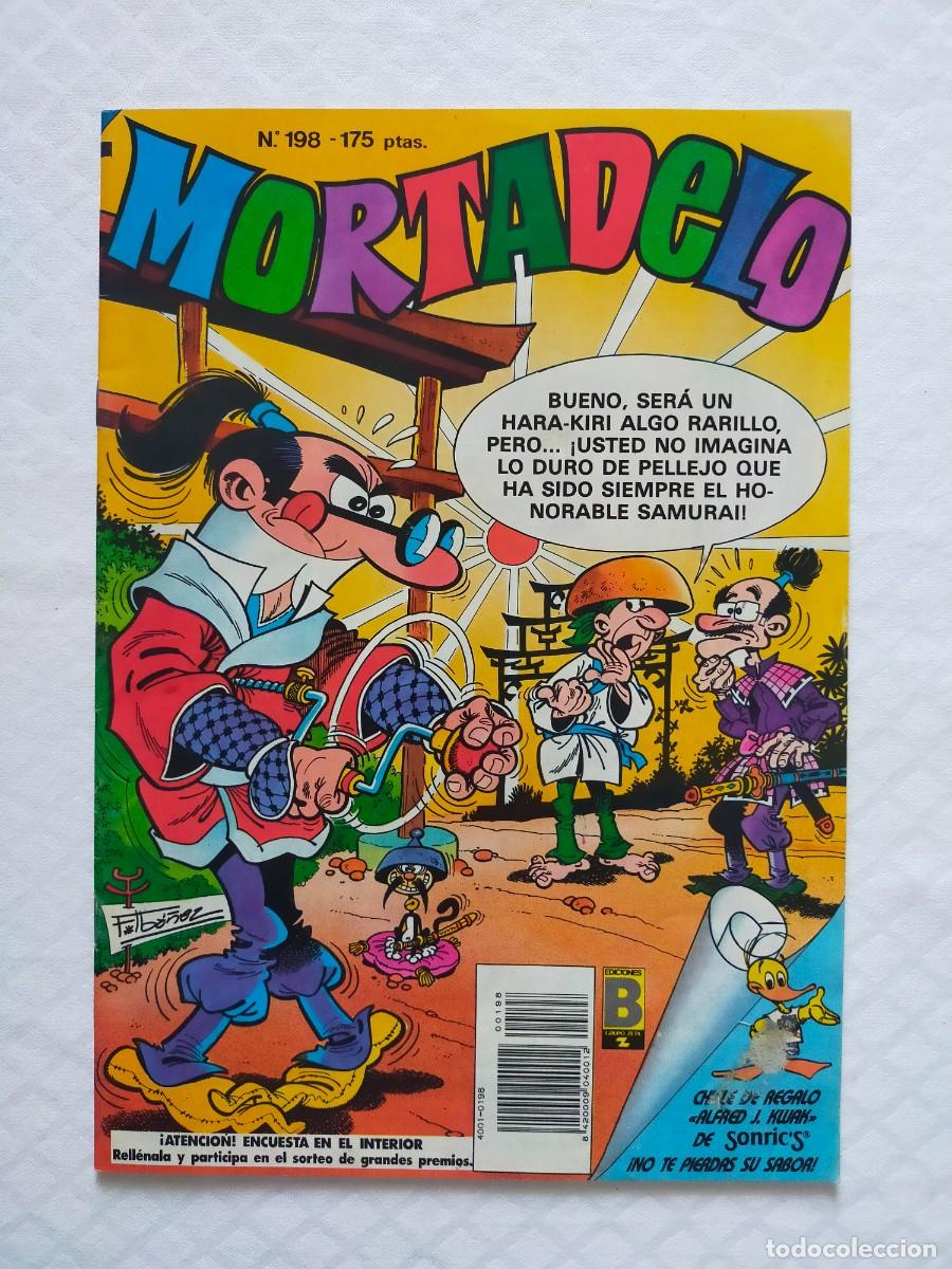C&oacute;mics: MORTADELO N&ordm; 198 (Junio 1991) - Ediciones B Grupo Zeta.