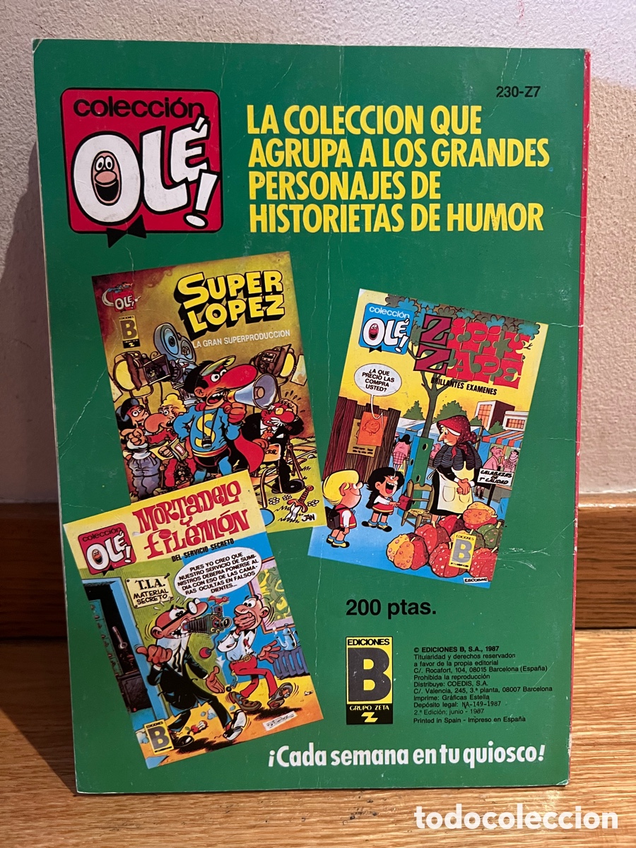C&oacute;mics: Zipi y Zape y Carpanta n&uacute;mero 230 - Z7 - Foto 2