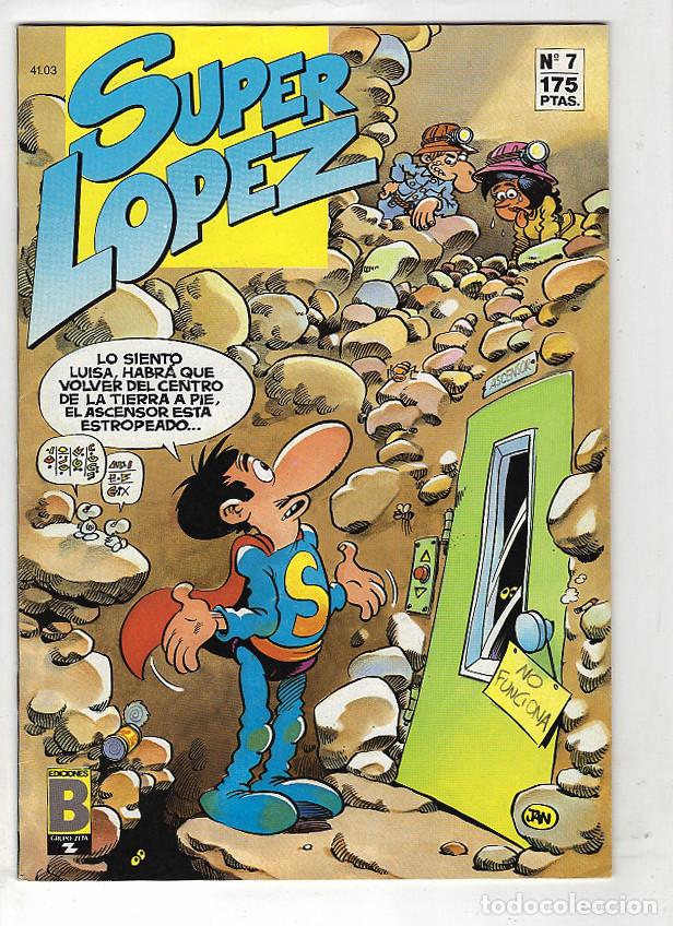 C&oacute;mics: REVISTA SUPERLOPEZ 07 SUPER LOPEZ- EDICIONES B, GRAPA- MBE - Foto 1