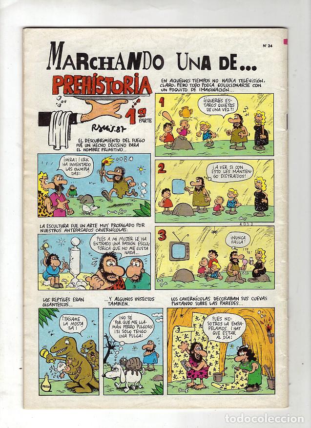 C&oacute;mics: REVISTA SUPERLOPEZ 24 SUPER LOPEZ- EDICIONES B, GRAPA- PASATIEMPOS SIN RESOLVER - Foto 2