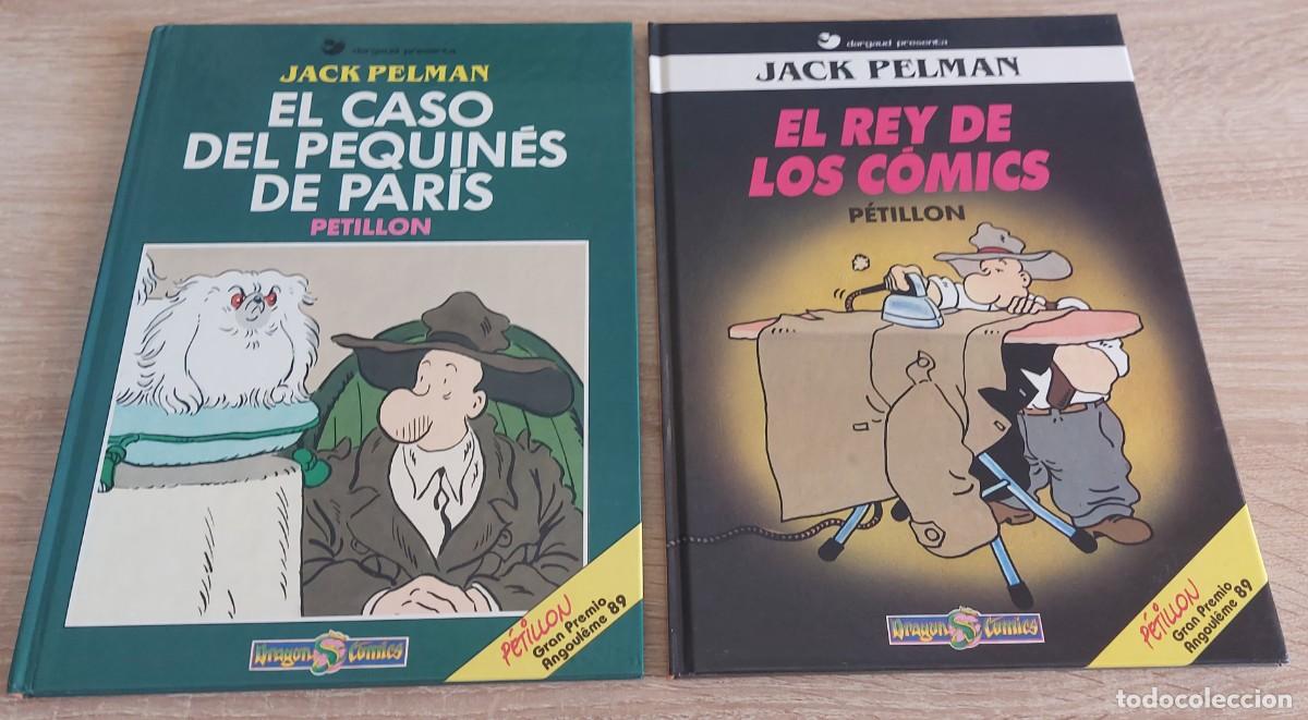 C&oacute;mics: 2 comics JACK PELMAN 1 2 Petillon completa a&ntilde;o 1989 - Foto 1