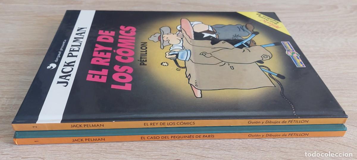 C&oacute;mics: 2 comics JACK PELMAN 1 2 Petillon completa a&ntilde;o 1989 - Foto 3