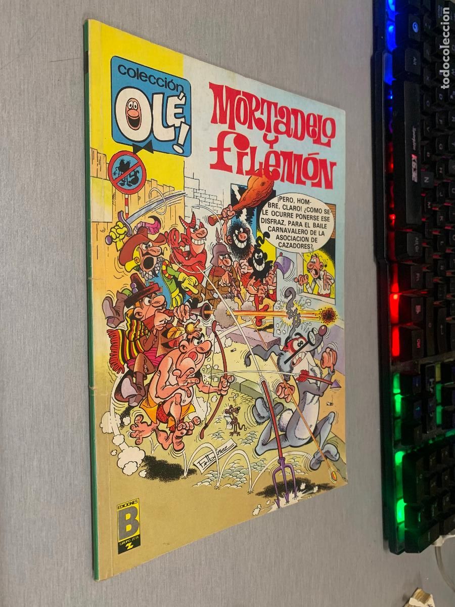 C&oacute;mics: COLECCI&Oacute;N OL&Eacute; N&ordm; 11-M.76: MORTADELO Y FILEM&Oacute;N / EDICIONES B 1&ordf; EDICI&Oacute;N 1988