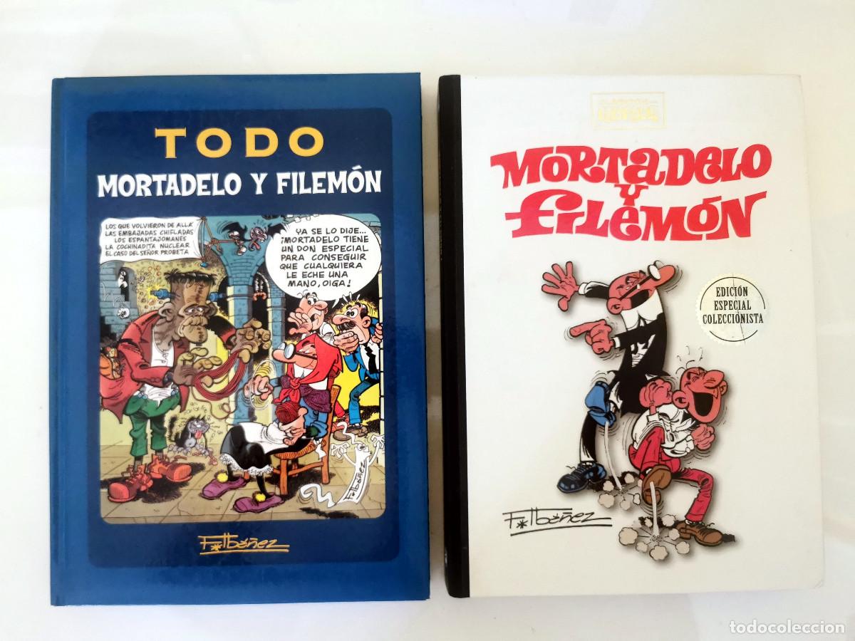 C&oacute;mics: 10 Historias Francisco Ib&aacute;&ntilde;ez Todo Mortadelo y FIlemon. Cl&aacute;sicos del Humor RBA edici&oacute;n coleccionista