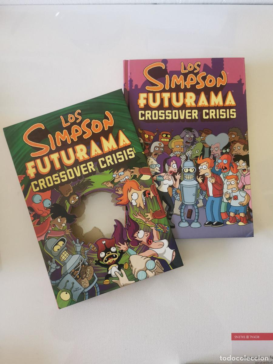 C&oacute;mics: Los Simpson. Futurama. Crossover Crisis. Groening