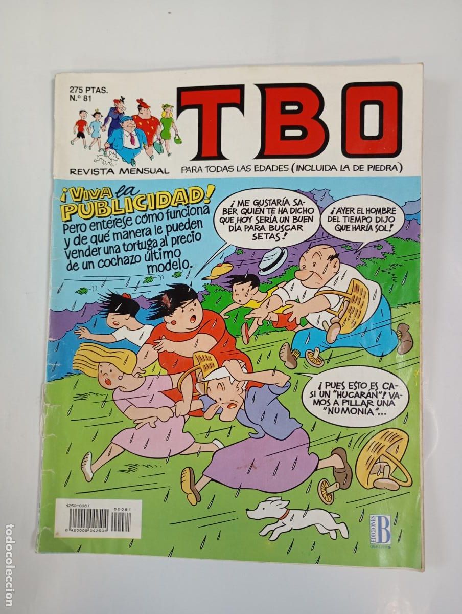 C&oacute;mics: TBO N&ordm; 81. REVISTA MENSUAL. EDICIONES B. TDKR94