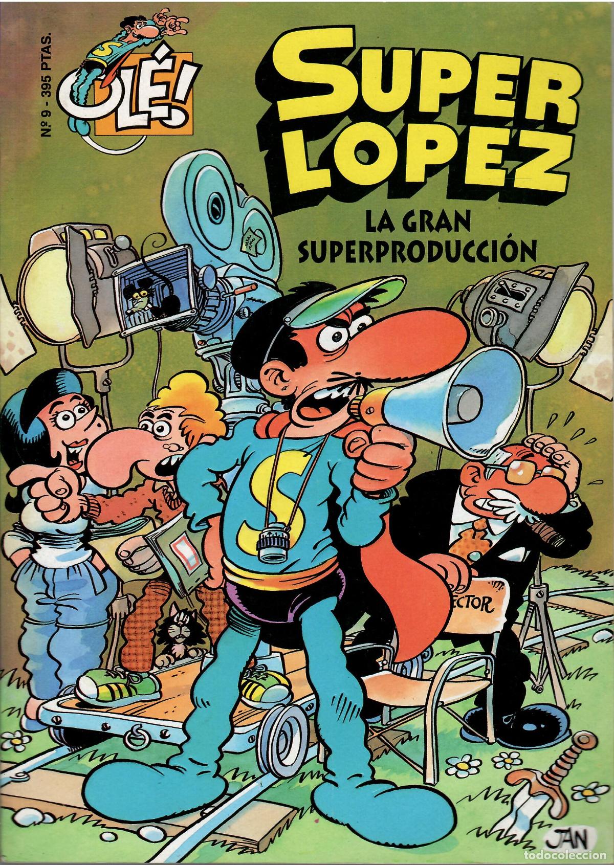 C&oacute;mics: Comic Super Lopez, Coleccion Ole n&ordm; 9: La gran superproduccion - Ediciones B - Foto 1