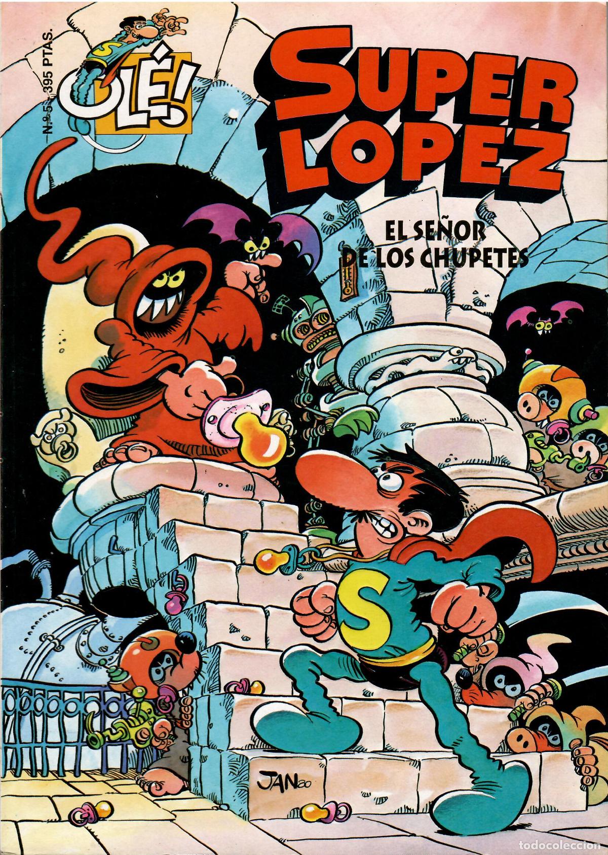 C&oacute;mics: Comic Super Lopez, Coleccion Ole n&ordm; 5: El se&ntilde;or de los chupetes - Ediciones B