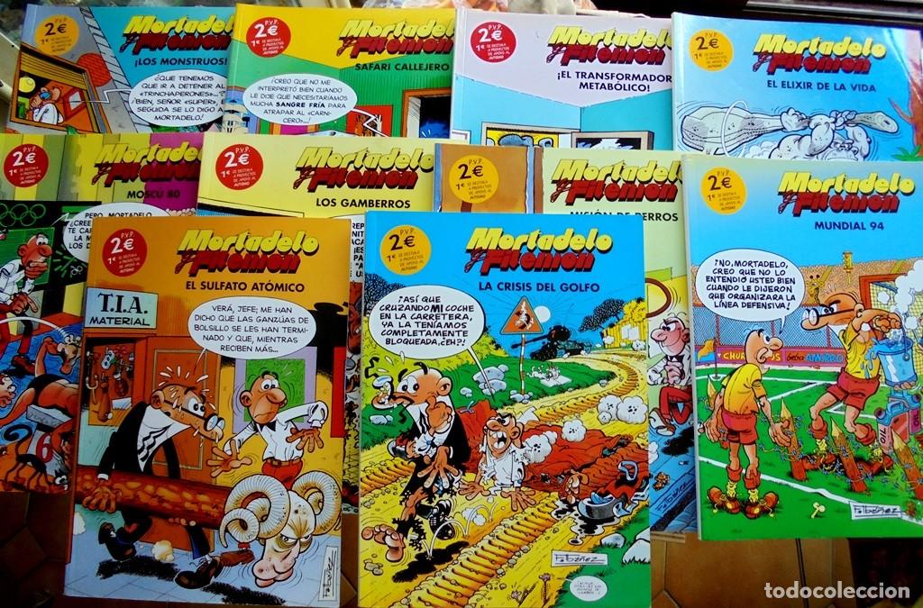 C&oacute;mics: 10 Mortadelo y Filem&oacute;n 2005 Ediciones B 1a ed. impecable. Confederaci&oacute;n Autismo Espa&ntilde;a