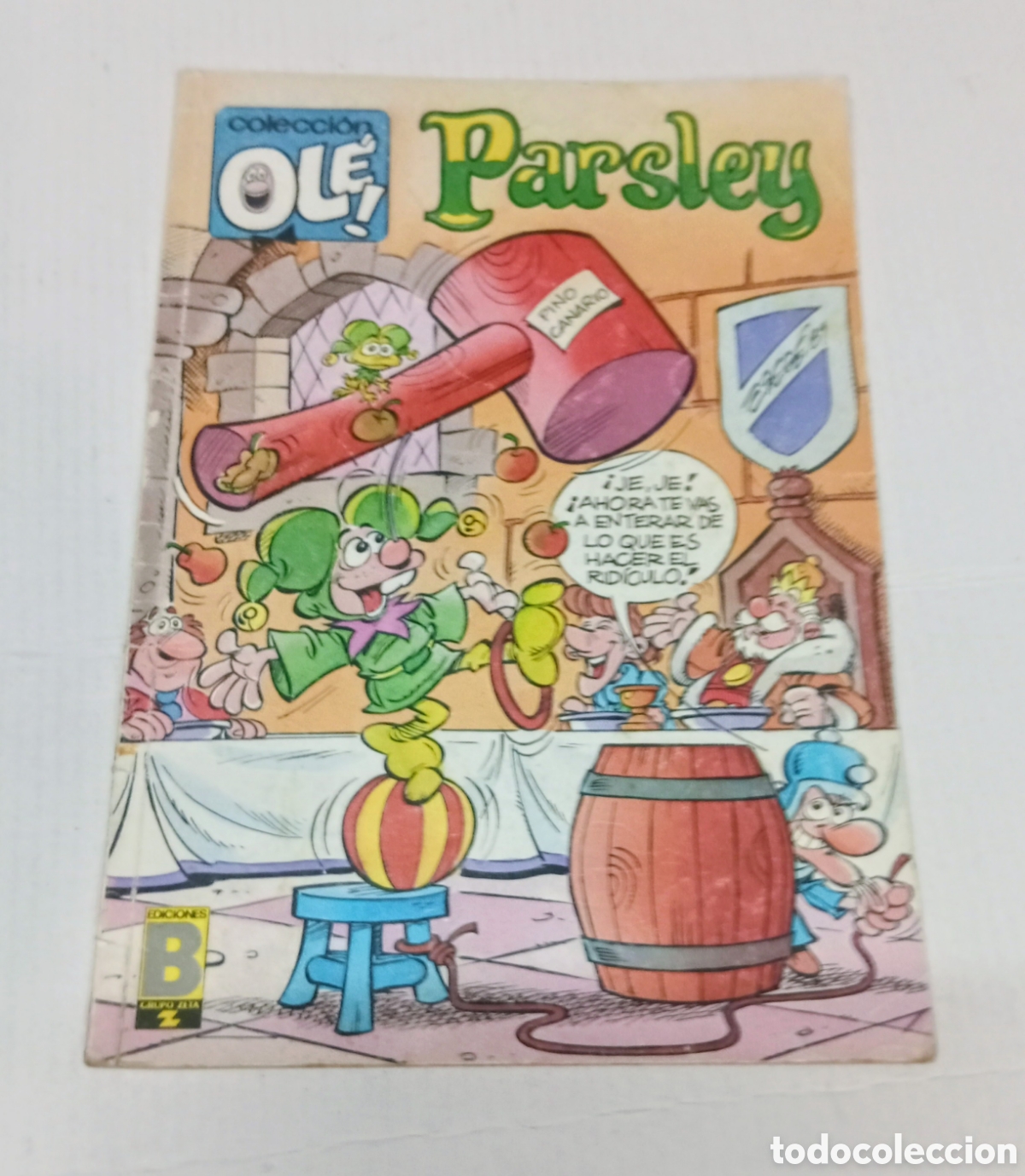 C&oacute;mics: PARSLEY- COLECCI&Oacute;N OLE- 1&deg;edicion 1989 - EDICIONES B. SA