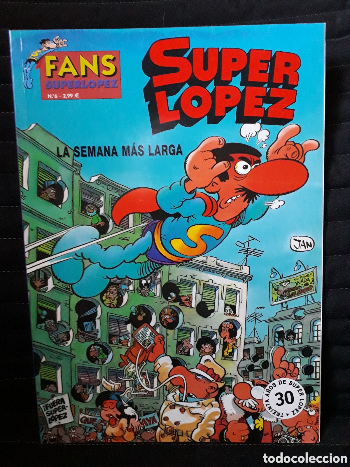 C&oacute;mics: SUPERL&Oacute;PEZ NUM 6. COLECCI&Oacute;N FANS. LA SEMANA MAS LARGA