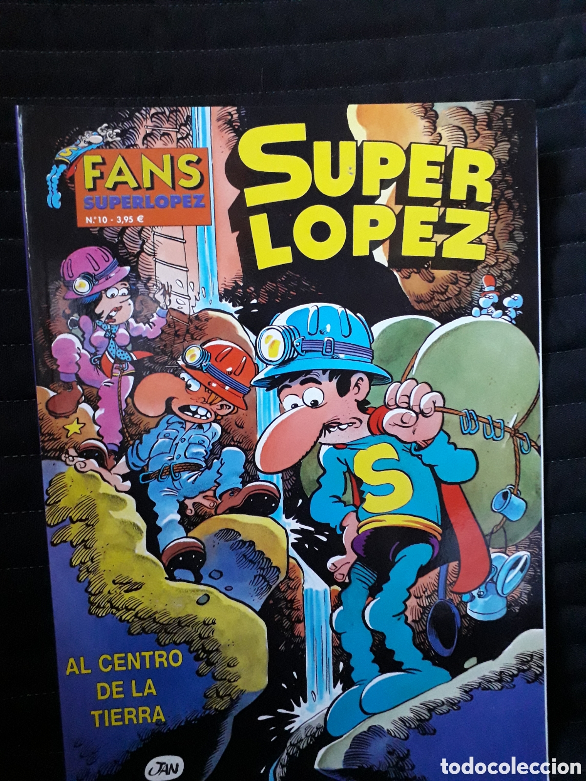 C&oacute;mics: SUPERLOPEZ NUM 10. COLECCI&Oacute;N FANS. AL CENTRO DE LA TIERRA
