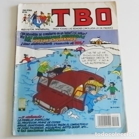 C&oacute;mics: TBO n&ordm; 25 - revista mensual - EDICIONES B - HUMOR C&Oacute;MIC - A&Ntilde;OS 80 - V&Aacute;ZQUEZ - GOTLIB Y GOSCINNY ETC