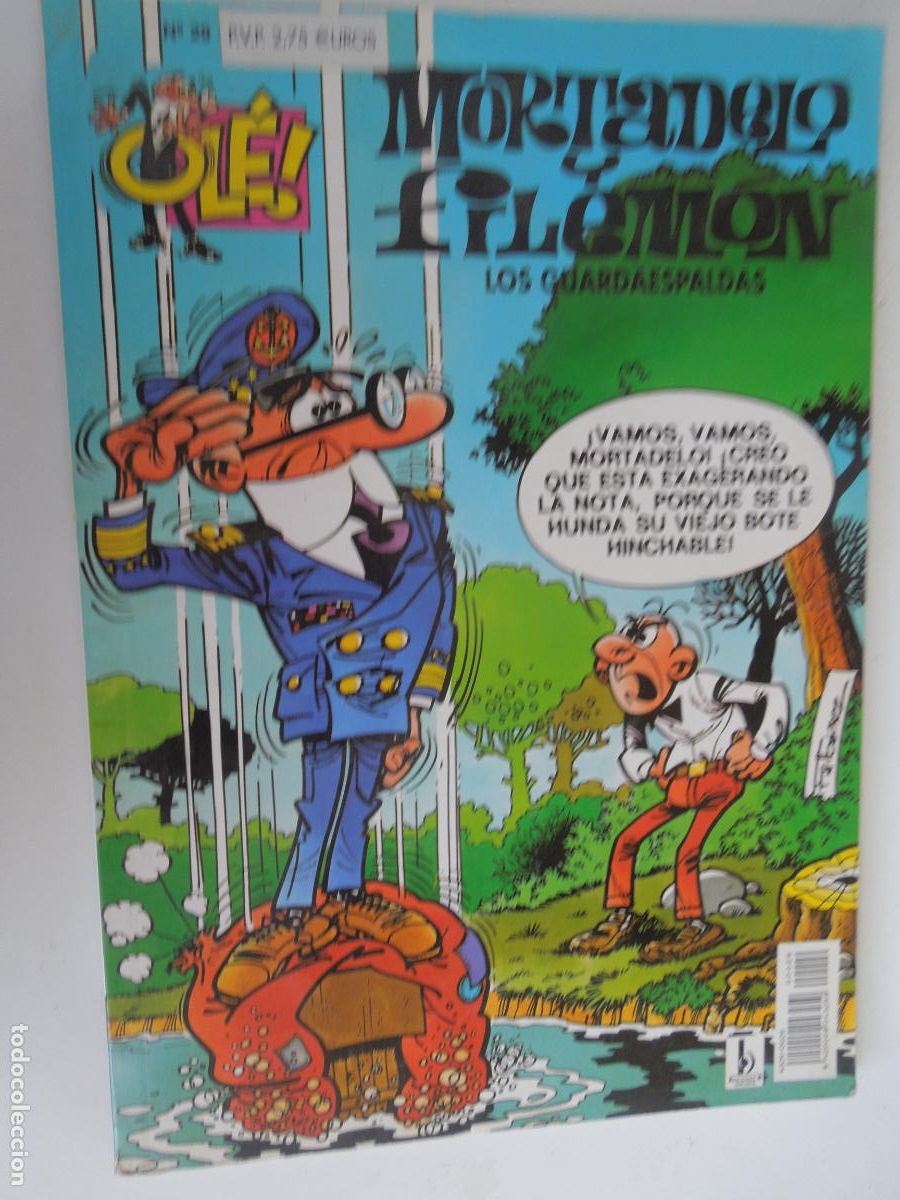C&oacute;mics: MORTADELO Y FILEMON - LOS GUARDAESPALDAS - COL OLE SOBRINETES - N&ordm; 29 - EDC B 2001 - FCO IBA&Ntilde;EZ