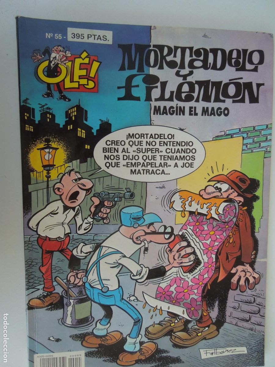 C&oacute;mics: MORTADELO Y FILEMON - MAGIN E EL MAGO- N&ordm; 55 EDC B FRANCISCO IBA&Ntilde;EZ 1998 -COL OLE 1&ordf; EDC 1994