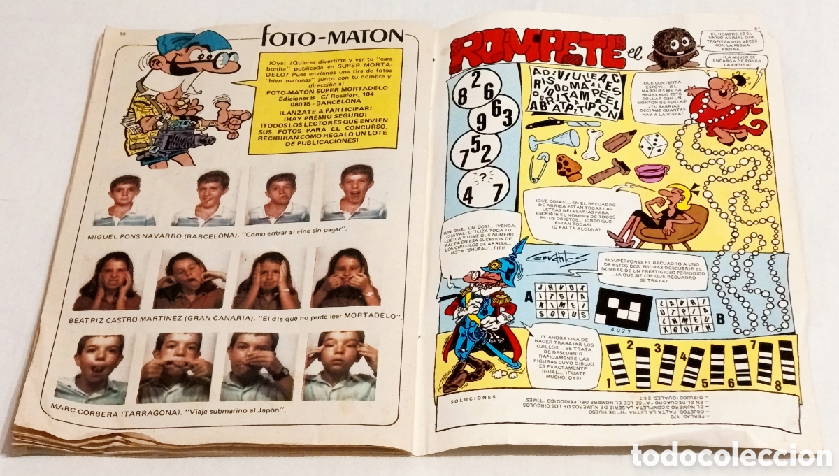 C&oacute;mics: C&oacute;mic tebeo N&deg; 22 Mortadelo super, 1988 - Foto 5