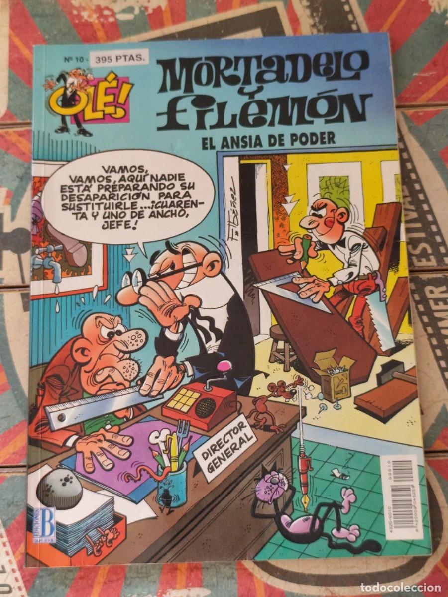 C&oacute;mics: Mortadelo y Filem&oacute;n N&deg; 10 El ansia de poder Col. Ole Edi. B