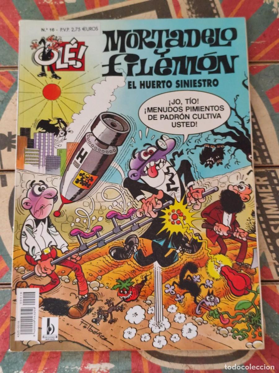 C&oacute;mics: Mortadelo y Filem&oacute;n N&deg; 16 El huerto siniestro Col. Ole Edi. B