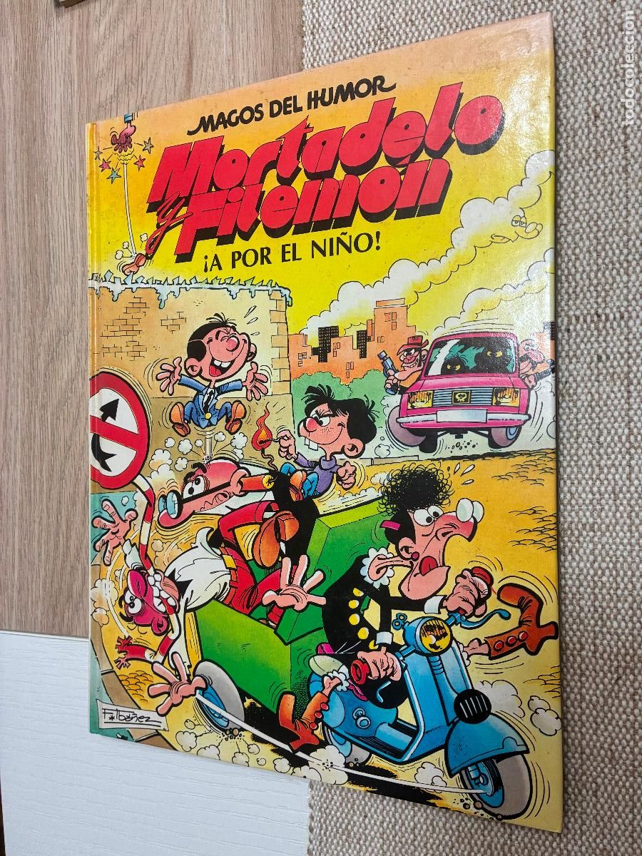 C&oacute;mics: MAGOS DEL HUMOR N&ordm; 29. A POR EL NI&Ntilde;O. 1&ordf; EDICION EDICIONES B 1990