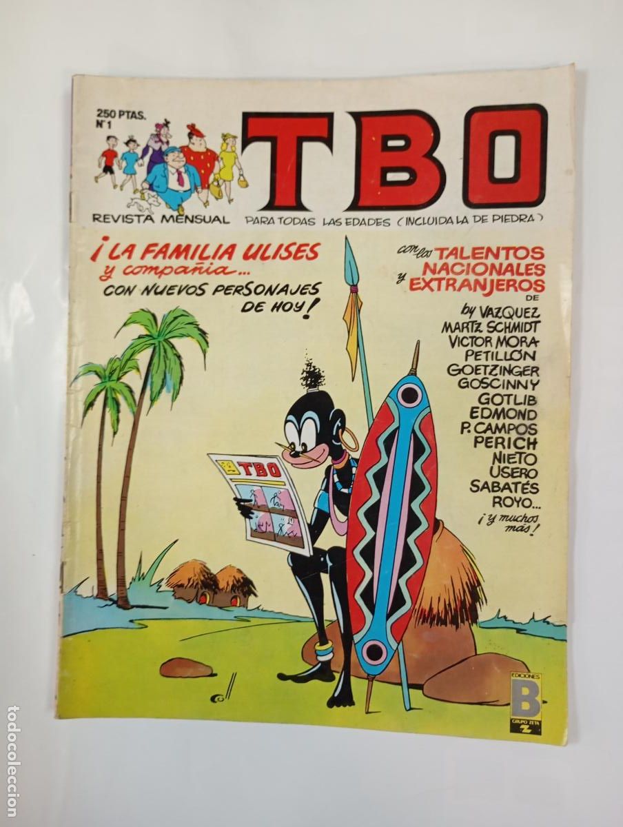 C&oacute;mics: TBO. REVISTA MENSUAL. N&ordm; 1. EDICIONES B. TDKR94