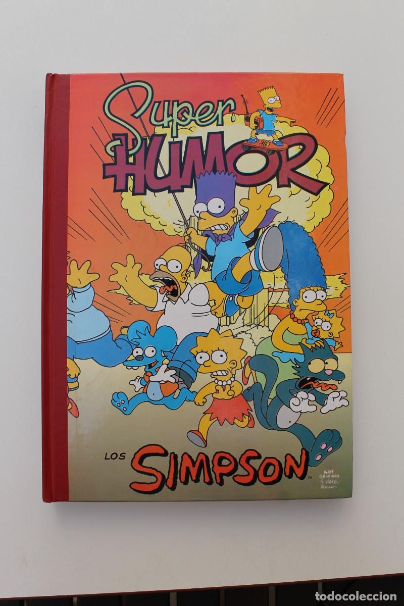 C&oacute;mics: SUPER HUMOR N&ordm;1- LOS SIMPSON- 1&ordf; EDICION JULIO 1996.