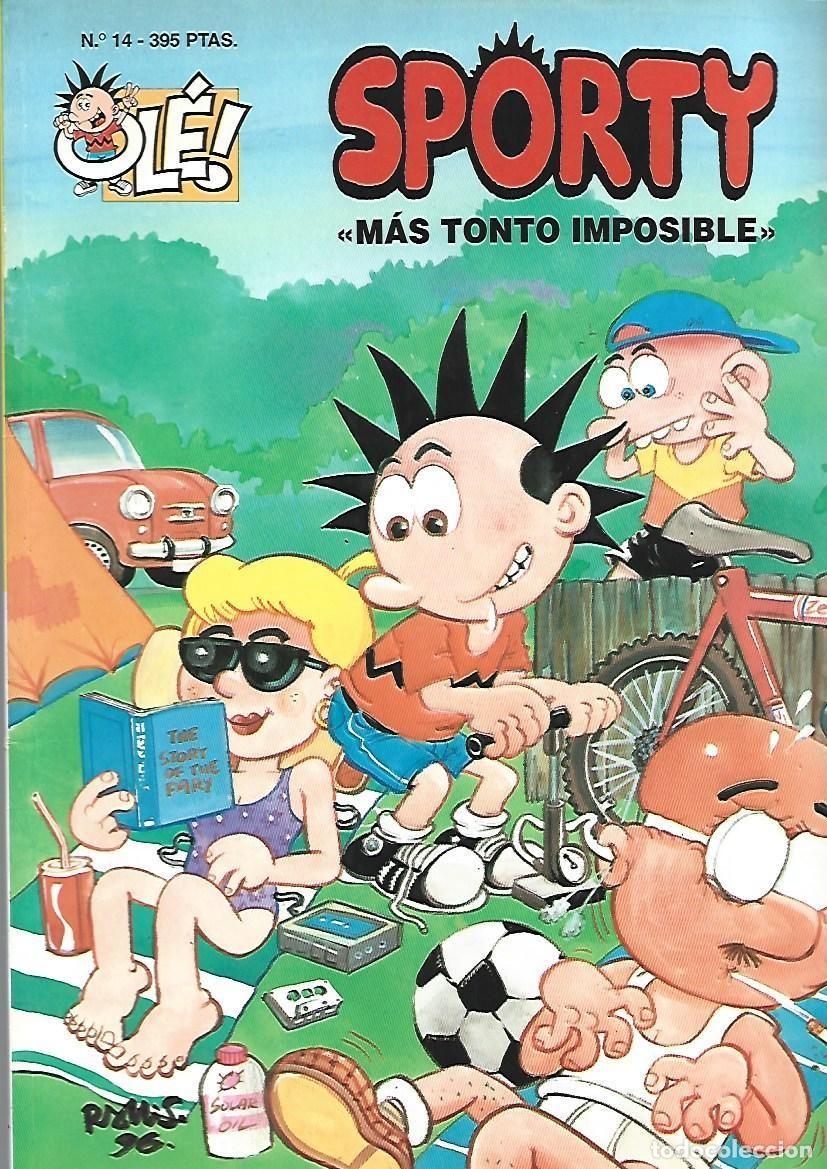 C&oacute;mics: Ol&eacute;, 14, Sporty: m&aacute;s tonto imposible, 1997, Ediciones B, Primera edici&oacute;n, muy buen estado