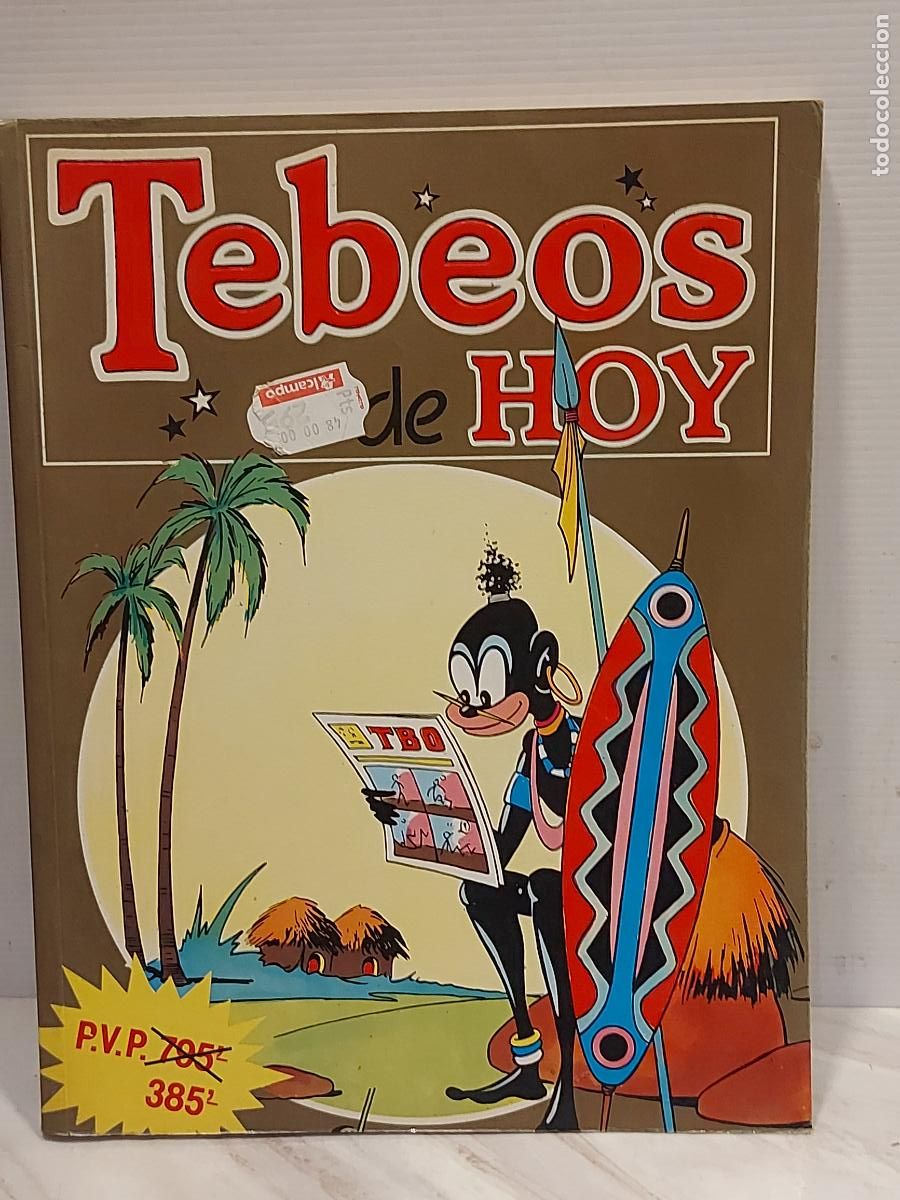 C&oacute;mics: TEBEOS DE HOY N.&ordm; 8 | TBO &middot; GUAI! &middot; SUPERL&Oacute;PEZ | EDICIONES B 1992 | RETAPADO