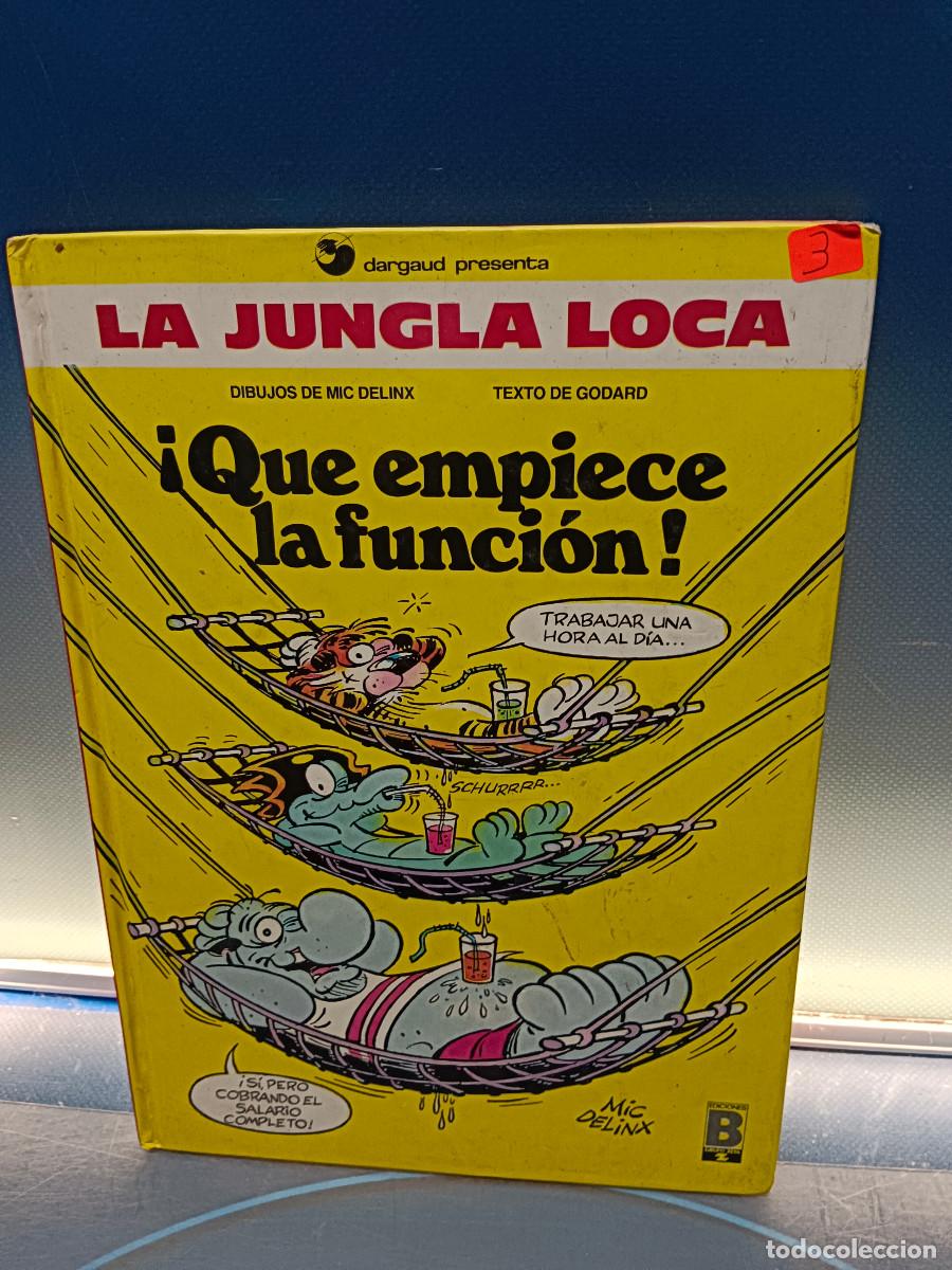 C&oacute;mics: c&oacute;mic, tebeo, La Jungla Loca , N&ordm; 2, QUE EMPIECE LA FUNCI&Oacute;N , EDICIONES B