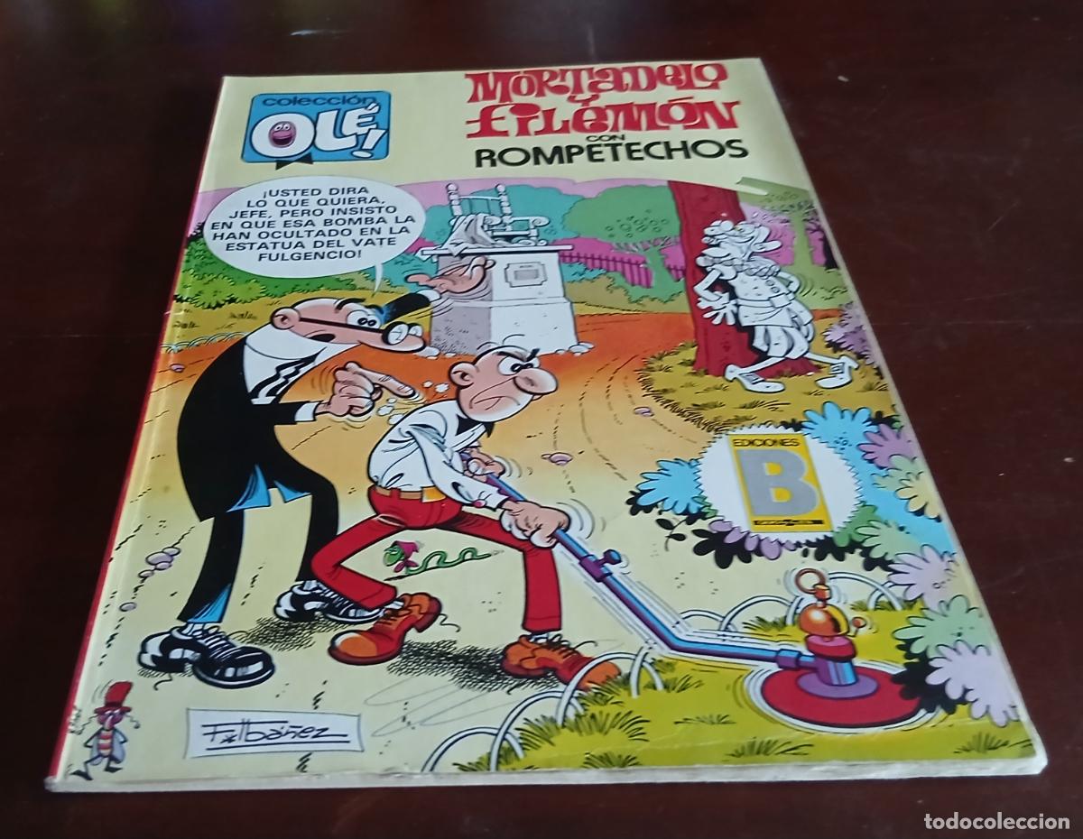 C&oacute;mics: OLE - MORTADELO Y FILEMON CON ROMPETECHOS - N&ordm; 228 - EDICIONES.B