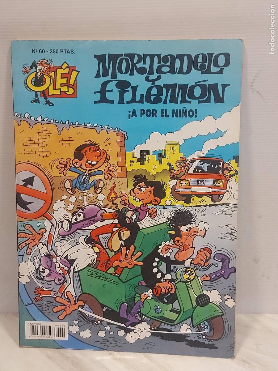 C&oacute;mics: MORTADELO Y FILEM&Oacute;N | &iexcl;A POR EL NI&Ntilde;O! | OL&Eacute; N.&ordm; 60 | 1&ordf; EDICI&Oacute;N 1994 | FRANCISCO IB&Aacute;&Ntilde;EZ