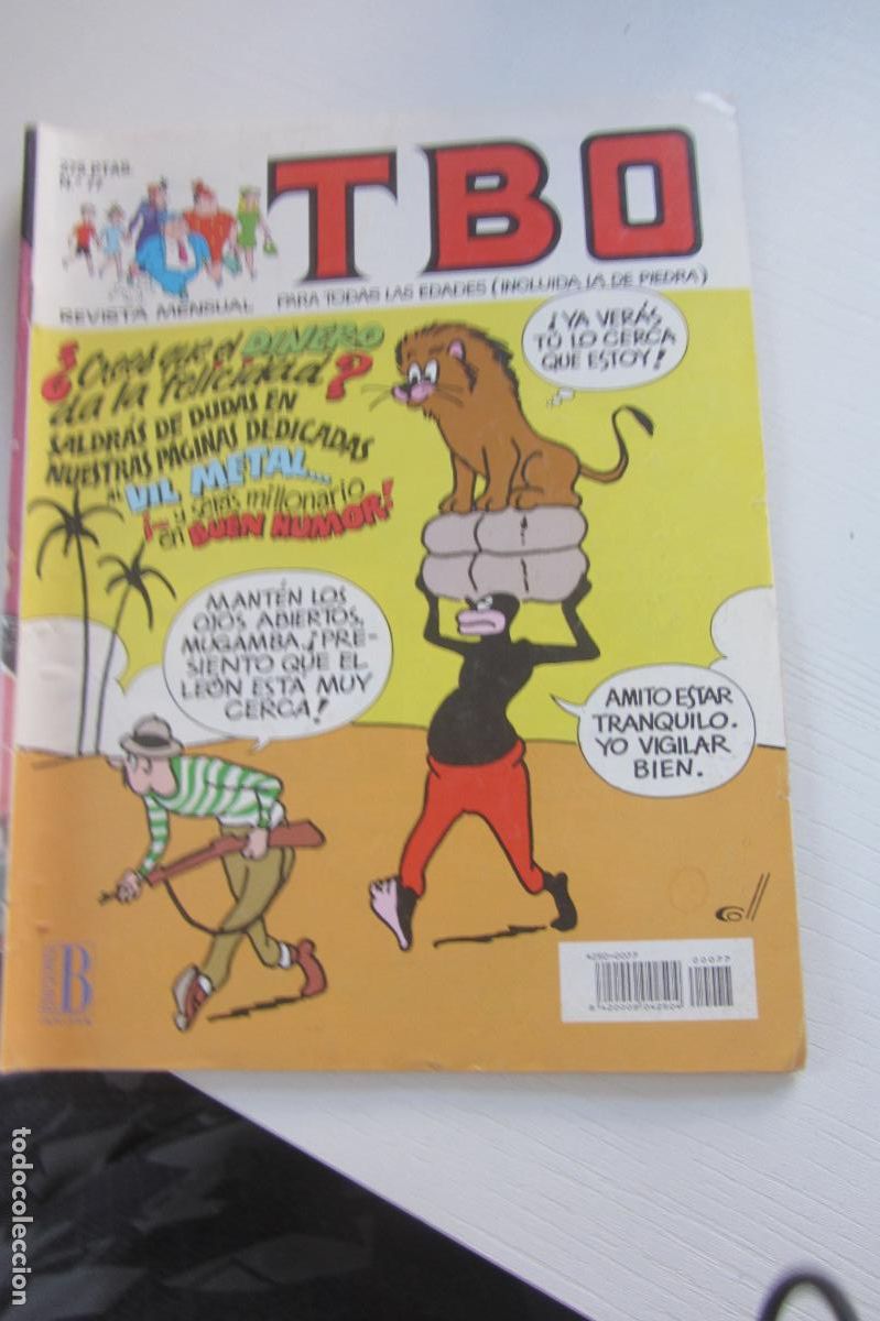C&oacute;mics: TBO N&ordm; 77. REVISTA MENSUAL. EDICIONES B ARX291