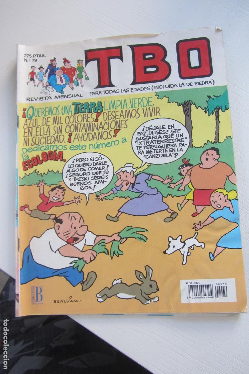 C&oacute;mics: TBO N&ordm; 79 REVISTA MENSUAL. EDICIONES B ARX291